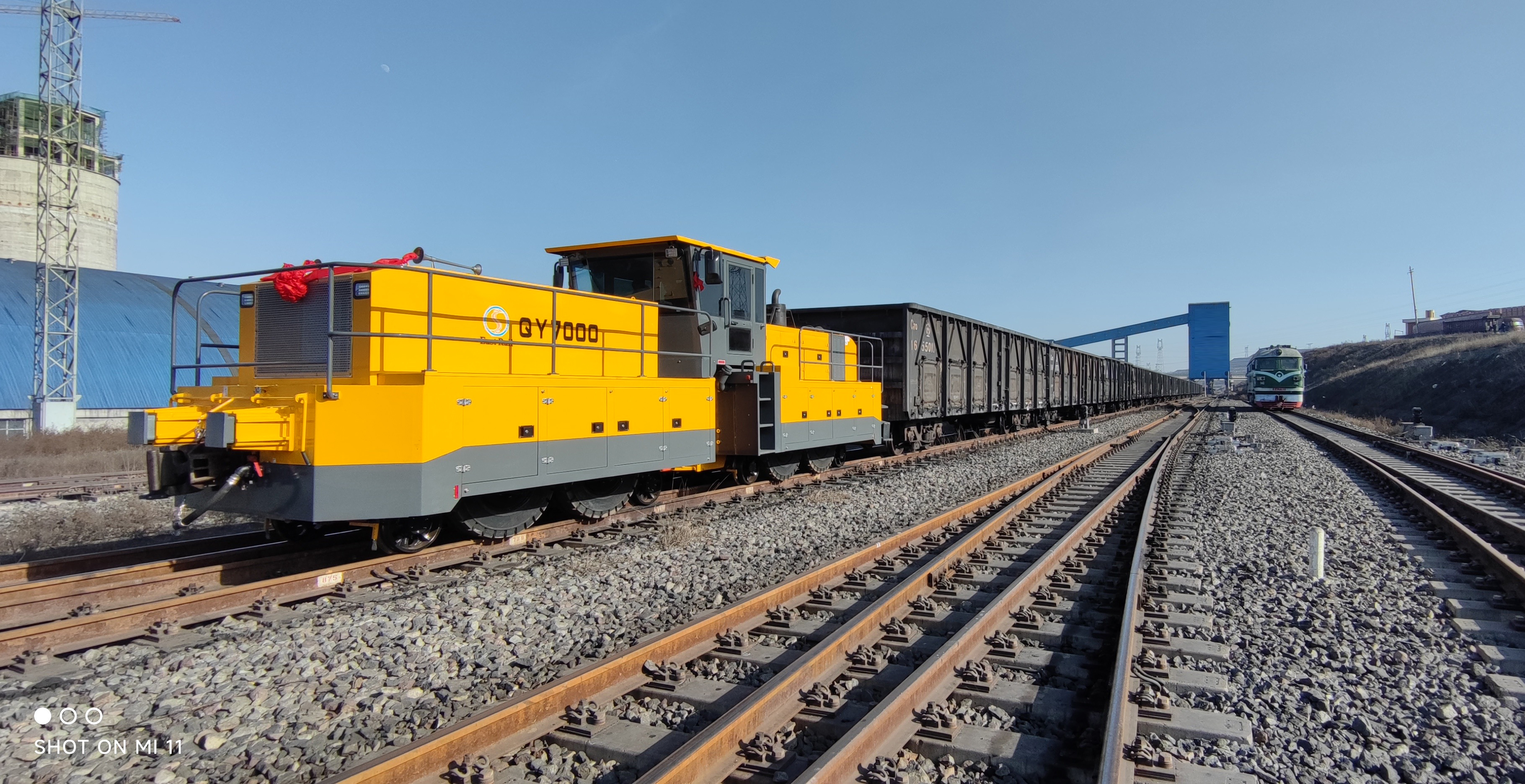 Motor de vagão de elevação de locomotiva de fileira única