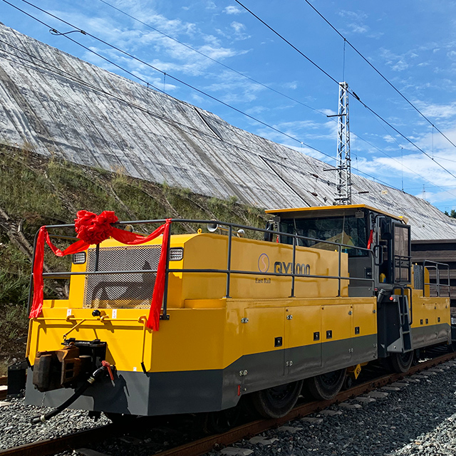 Motor móvel de vagões de trilhos rodoviários globais para transmissão hidráulica de vários vagões ferroviários